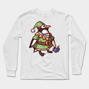 Pen Pen Santa Helper Long Sleeve T-Shirt